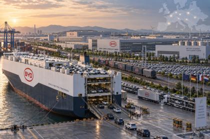 Η BYD επενδύει σε ευρωπαϊκή παραγωγή και θαλάσσιες μεταφορές